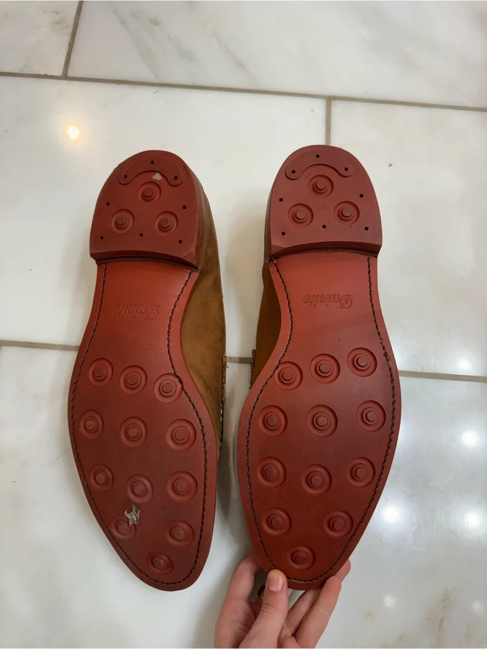 Allen Edmonds Brown Leather Loafers - SIZE 15